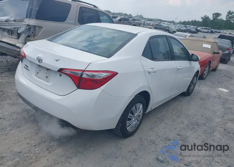 2014 Toyota Corolla L z USA, uszkodzony, nr VIN 5YFBURHE1EP124003